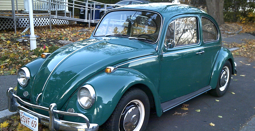 L518 Java Green '67 Beetle