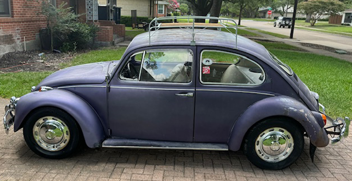 L633 VW Blue '67 Beetle