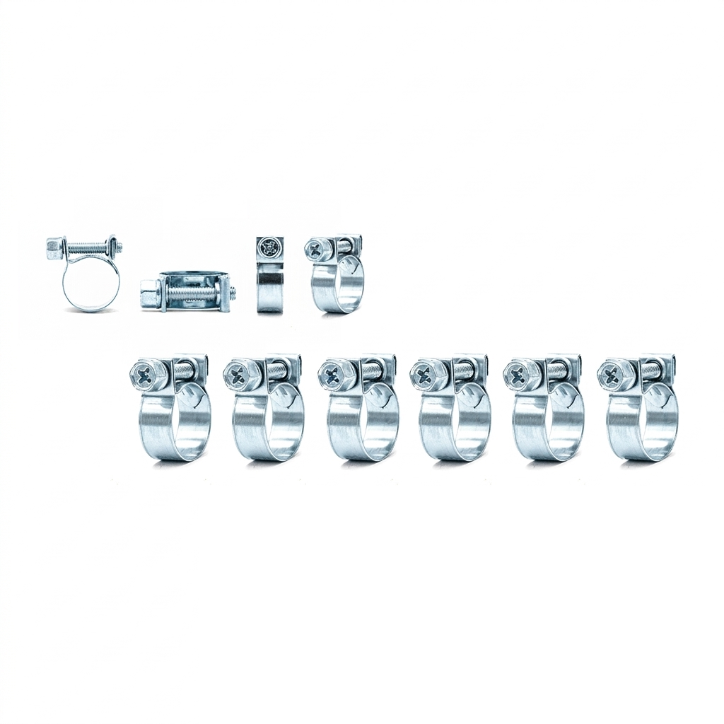 European Fuel Hose Clamps — 10 Pack