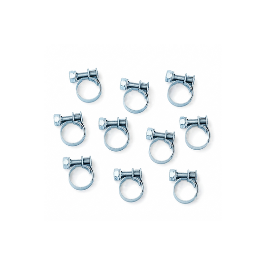 European Fuel Hose Clamps — 10 Pack